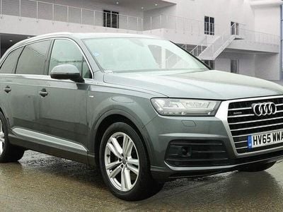 Grey Used 2015 Audi Q7 S-Line SUV | £18,490 (Fair price)