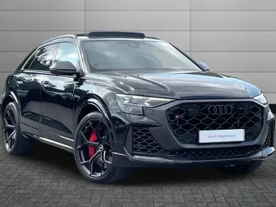 New Audi RS Q8 Performance 631 HP (464 kW) 2026 Mythos black SUV