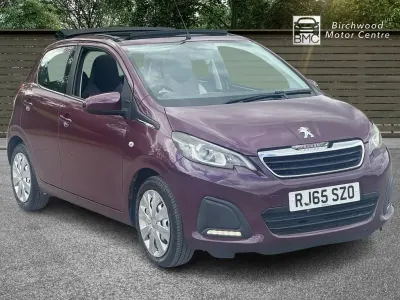 Begagnad Peugeot 108 Active 68 HK (50 kW) 2015 Lila Halvkombi