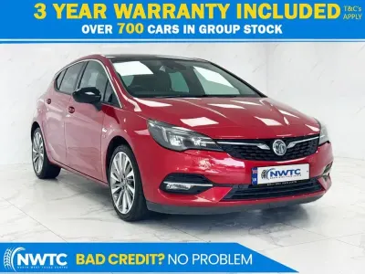 Used Vauxhall Astra Edition 145 HP (106 kW) 2021 Red Hatchback