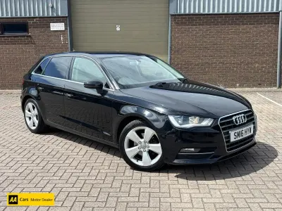 Used Audi A3 Sportback Sport 125 HP (91 kW) 2016 Black Hatchback