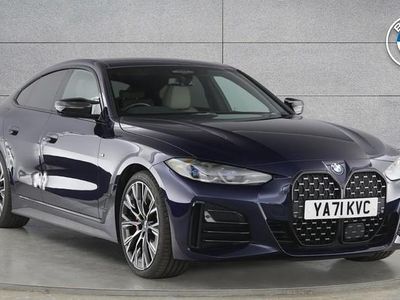 Used BMW M440 Comfort Edition 374 HP (275 kW) 2022 Blue Sedan