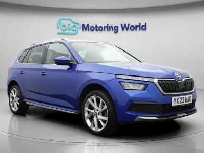 Used Skoda Kamiq SE L Executive 110 HP (80 kW) 2023 Blue SUV