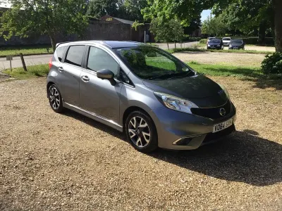 Used Nissan Note Tekna 90 HP (66 kW) 2014 Grey Hatchback