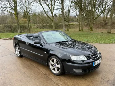 Used Saab 9-3 Vector 122 HP (89 kW) 2004 Black Sedan
