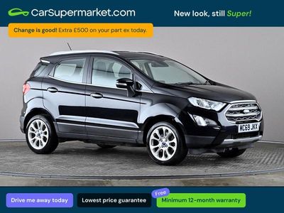 Used Ford Ecosport Titanium 2020 Black SUV
