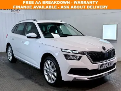 Used Skoda Kamiq SE L 150 HP (110 kW) 2020 White SUV