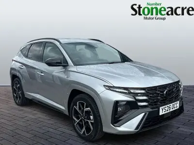 New Hyundai Tucson N Line 160 HP (117 kW) 2026 Silver SUV