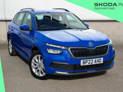 Used Skoda Kamiq SE 108 HP (79 kW) 2022 Blue SUV