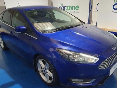 Blue Used 2016 Ford Focus Titanium Hatchback | £5,299 (Good price)