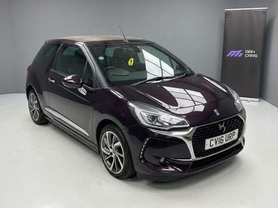 Used DS Automobiles DS3 Cabriolet Prestige 2016 Mauve/purple Cabriolet