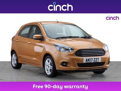 Gold Used 2017 Ford Ka Plus Zetec Hatchback | £7,549 (Fair price)