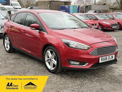 Used Ford Focus Titanium 2016 Red Hatchback