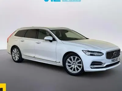 Used Volvo V90 Inscription 190 HP (139 kW) 2019 White Estate