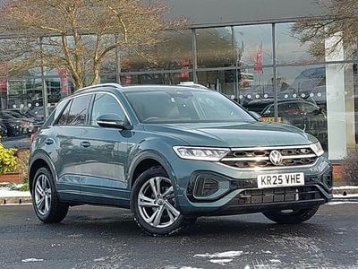 Blue Used 2025 VW T-Roc R-line SUV | £27,298 (Fair price)