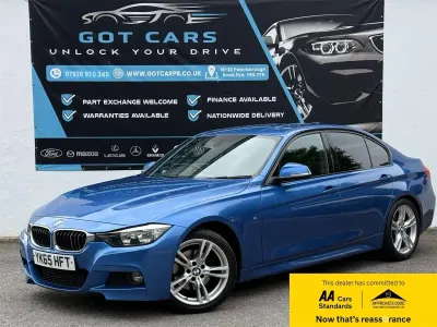 Used BMW 320 M Sport 2015 Blue Sedan