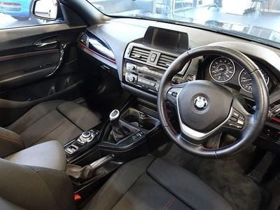 Used BMW 218 Sport Line 136 HP (100 kW) 2016 Black Cabriolet