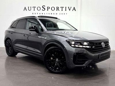 Grey Used 2021 VW Touareg Black Edition SUV | £37,990 (Fair price)