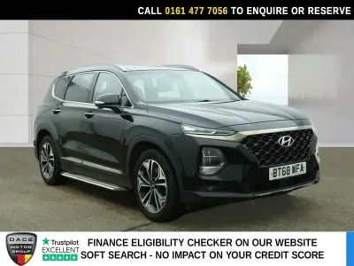 Used Hyundai Santa Fe Premium SE 200 HP (147 kW) 2018 Black SUV