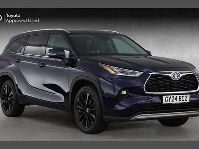 Used Toyota Highlander Premium 244 HP (179 kW) 2024 Blue SUV