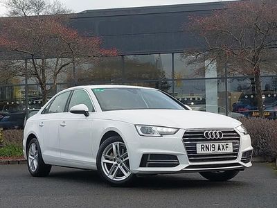 White Used 2019 Audi A4 Comfort Sedan | £15,998 (Fair price)