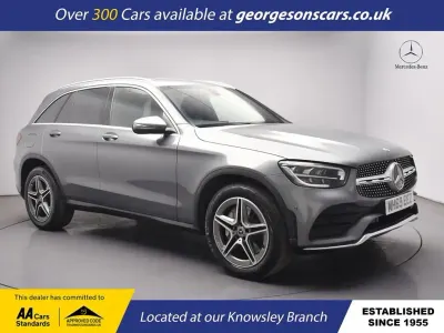 Used Mercedes GLC220 AMG line 194 HP (142 kW) 2019 Grey SUV