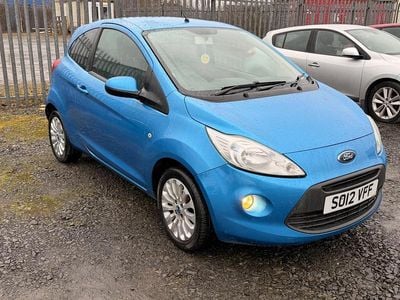 Used Ford Ka Zetec 69 HP (50 kW) 2019 Blue Sedan