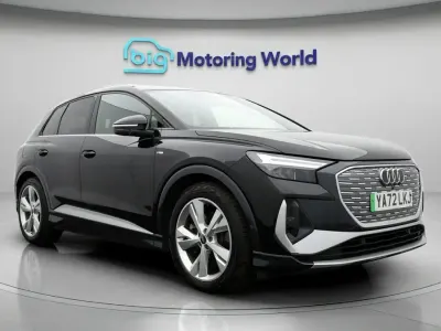 Used Audi Q4 e-tron S-Line 150 kW (204 HP) 2023 Black SUV