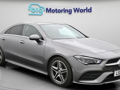 Begagnad Mercedes CLA200 AMG line 163 HK (119 kW) 2021 Grå Sportkupé