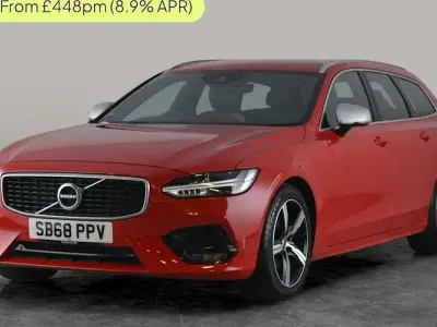 Used Volvo V90 R-Design 190 HP (139 kW) 2018 Red Estate