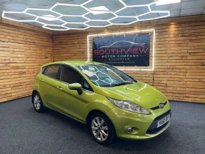 Used Ford Fiesta Zetec 2010 Green Hatchback