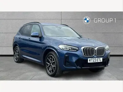 Used BMW X3 M Sport 292 HP (214 kW) 2023 Blue SUV