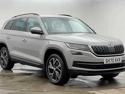 Used Skoda Kodiaq SE L 110 HP (80 kW) 2020 Meteor grey SUV