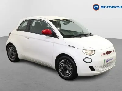 Second-hand Fiat 500e Red 69 kW (95 CP) 2024 Alb Hatchback