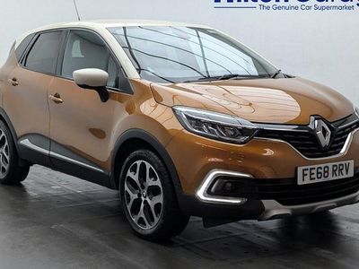 Used Renault Captur GT-Line 90 HP (66 kW) 2018 Orange/cream SUV
