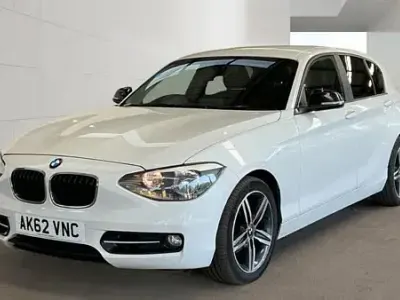 Used BMW 120 Sport Line 2012 White Hatchback