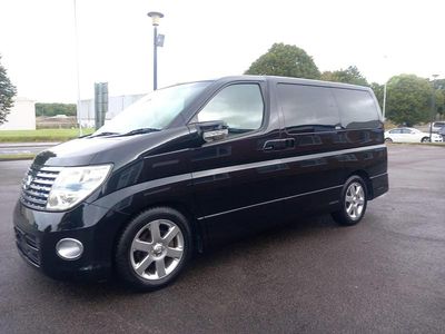 Black Used 2006 Nissan Elgrand MPV | £9,995 (A bit pricey)