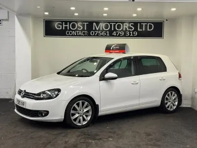 Used VW Golf VI GT 140 HP (102 kW) 2010 White Hatchback
