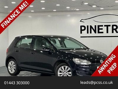 Used VW Golf VII SE 122 HP (89 kW) 2014 Black Hatchback