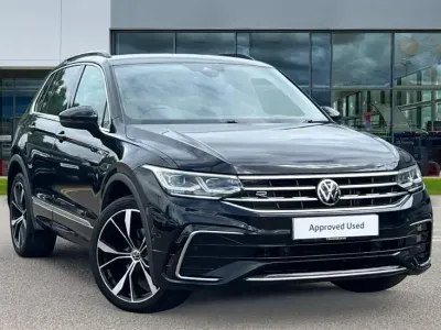 Used VW Tiguan R-line 150 HP (110 kW) 2022 Black SUV