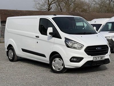 Used Ford Transit Custom Trend 105 HP (77 kW) 2021 White Van