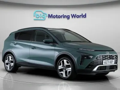 Used Hyundai Bayon Premium 100 HP (73 kW) 2021 Green SUV