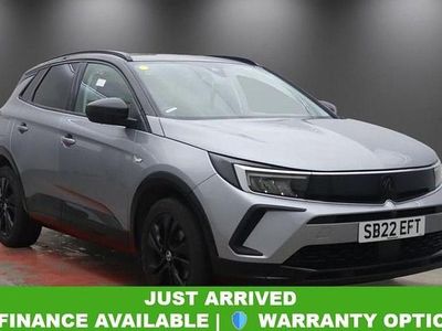 Used Vauxhall Grandland X GS Line 130 HP (95 kW) 2022 Grey SUV