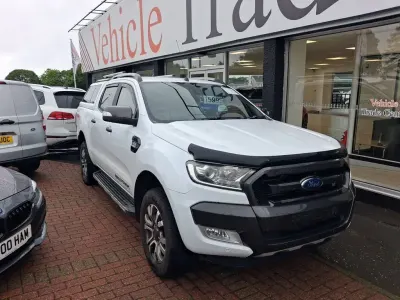 Used Ford Ranger Wildtrack 200 HP (147 kW) 2018 White Pickup