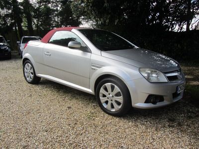 used Vauxhall Tigra - 1.3cc. CDTi 'Sport Rouge' Elect. Hard-Top Convertible.