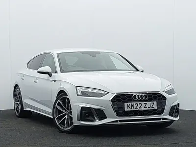 Used Audi A5 S-Line 163 HP (119 kW) 2022 White Coupe