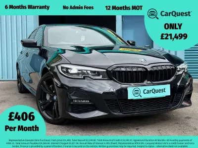 Used BMW 330e M Sport 288 HP (211 kW) 2021 Black Sedan
