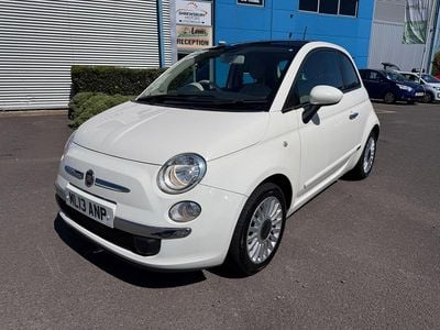Usado Fiat 500 Lounge 69 HP (50 kW) 2013 Branco Citadino