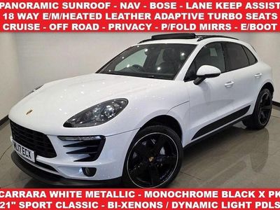 White Used 2017 Porsche Macan SUV | £20,990 (Fair price)