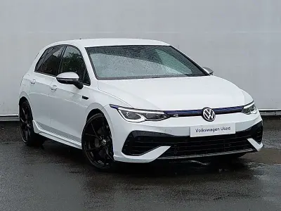 Used VW Golf VII R 320 HP (235 kW) 2021 White Hatchback